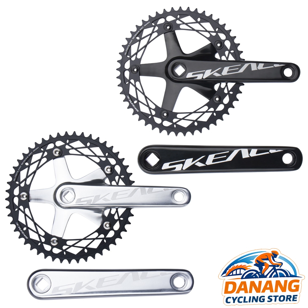 Đùi Đĩa (Giò Dĩa) Xe Đạp Fixed Gear 44BCD 49T – Đĩa 1 Tầng Nhôm Nhẹ, Bền Chắc