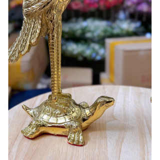 CẶP HẠC BẰNG ĐỒNG CAO 33cm