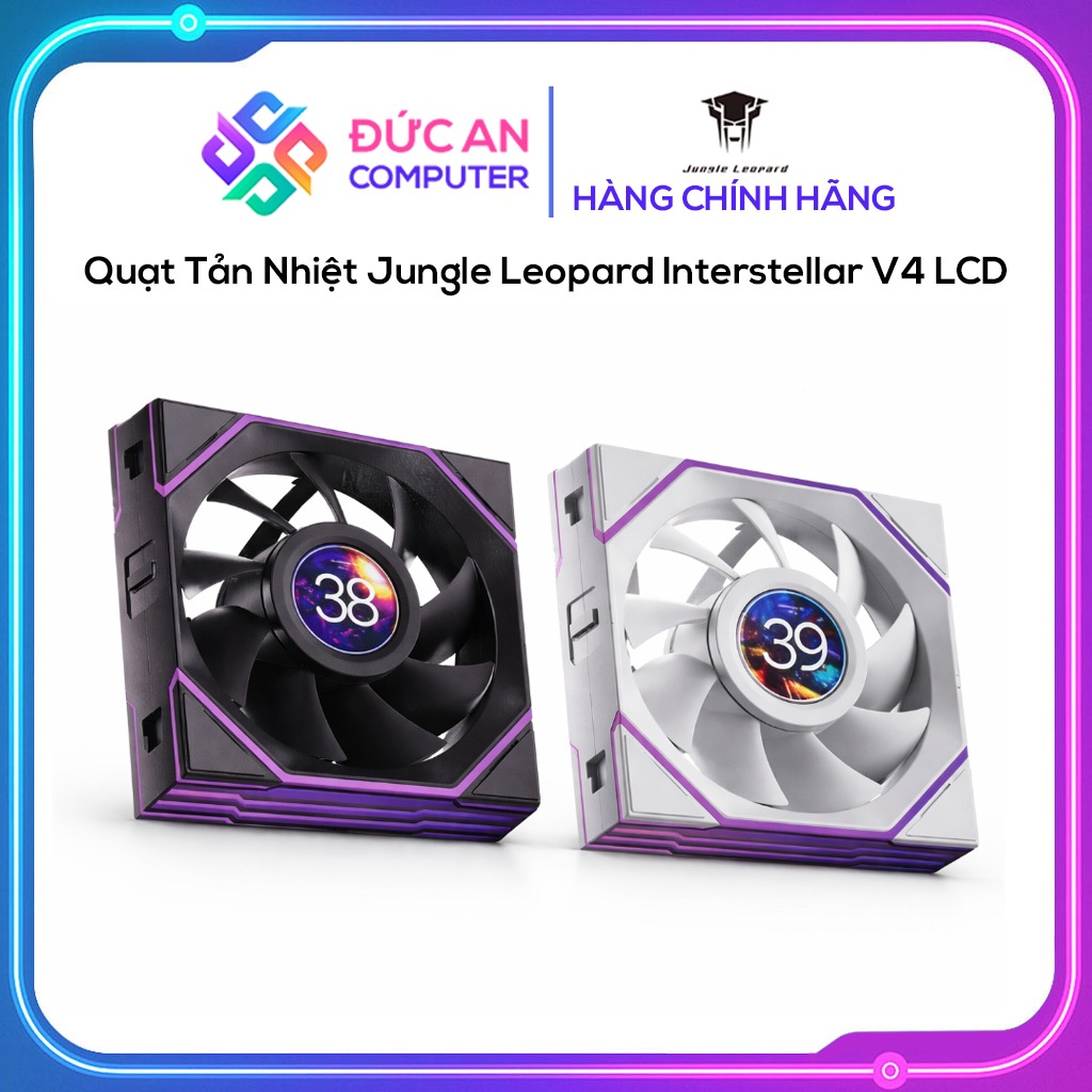 Quạt Tản Nhiệt Jungle Leopard Interstellar V4 LCD