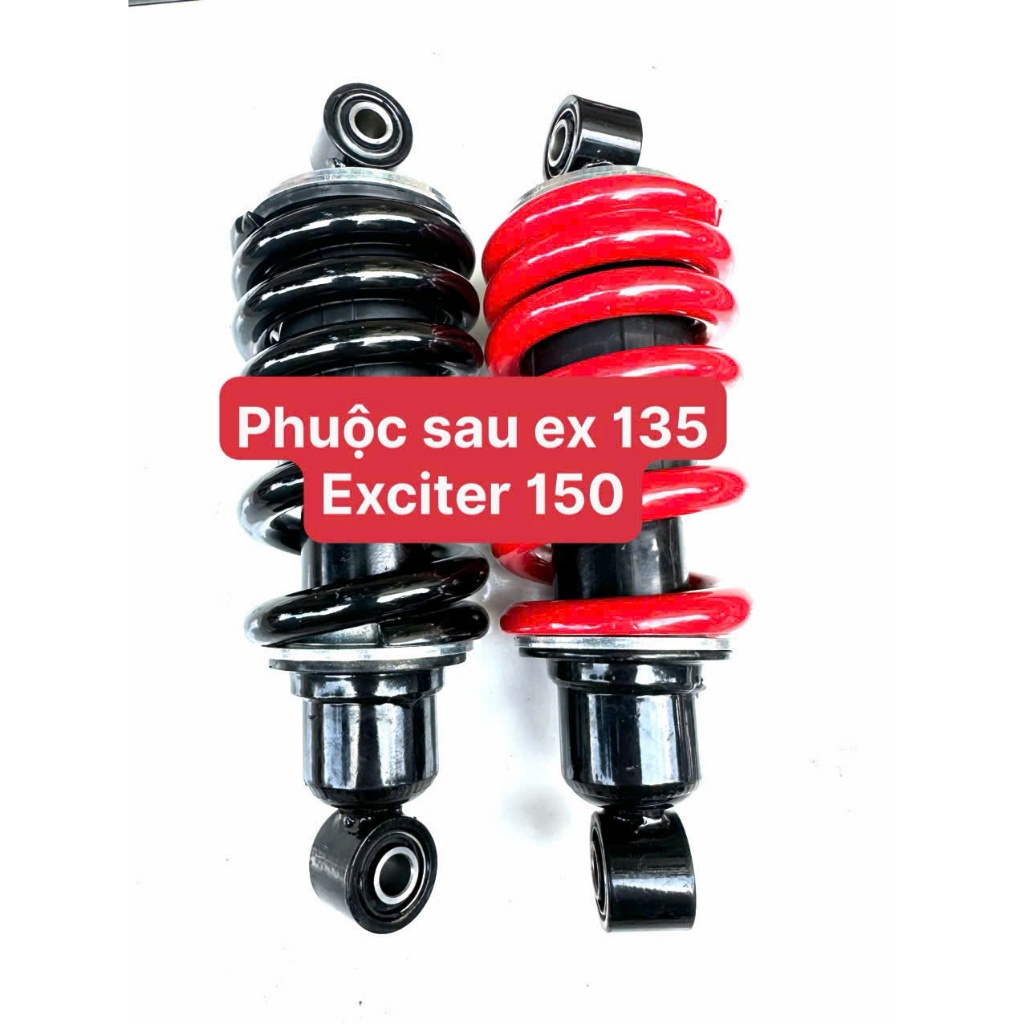 Thụt sau exciter 135.exciter 150,Phuộc sau exciter 135,Phuộc sau exciter 150,Giảm sóc sau xe exciter