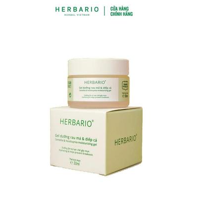 Gel dưỡng rau má & diếp cá 30ml Herbario thuần chay
