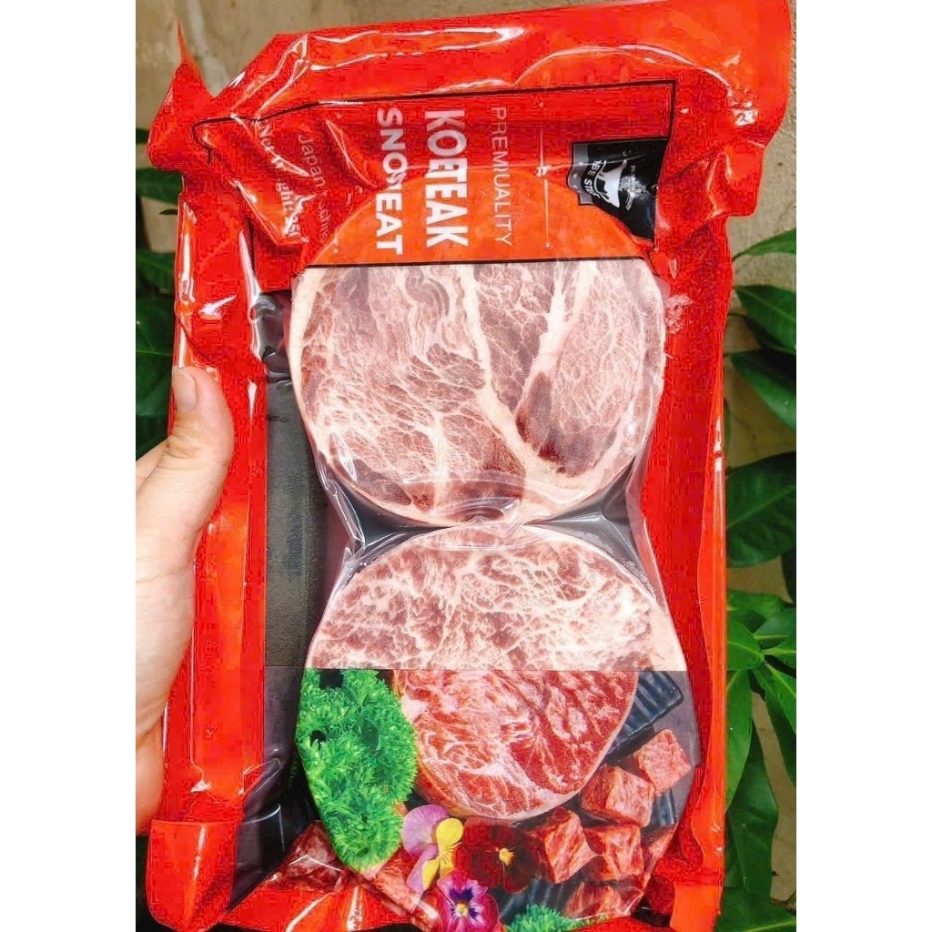 Thăn Bò Aukobe 1kg 2 vỉ như hình .