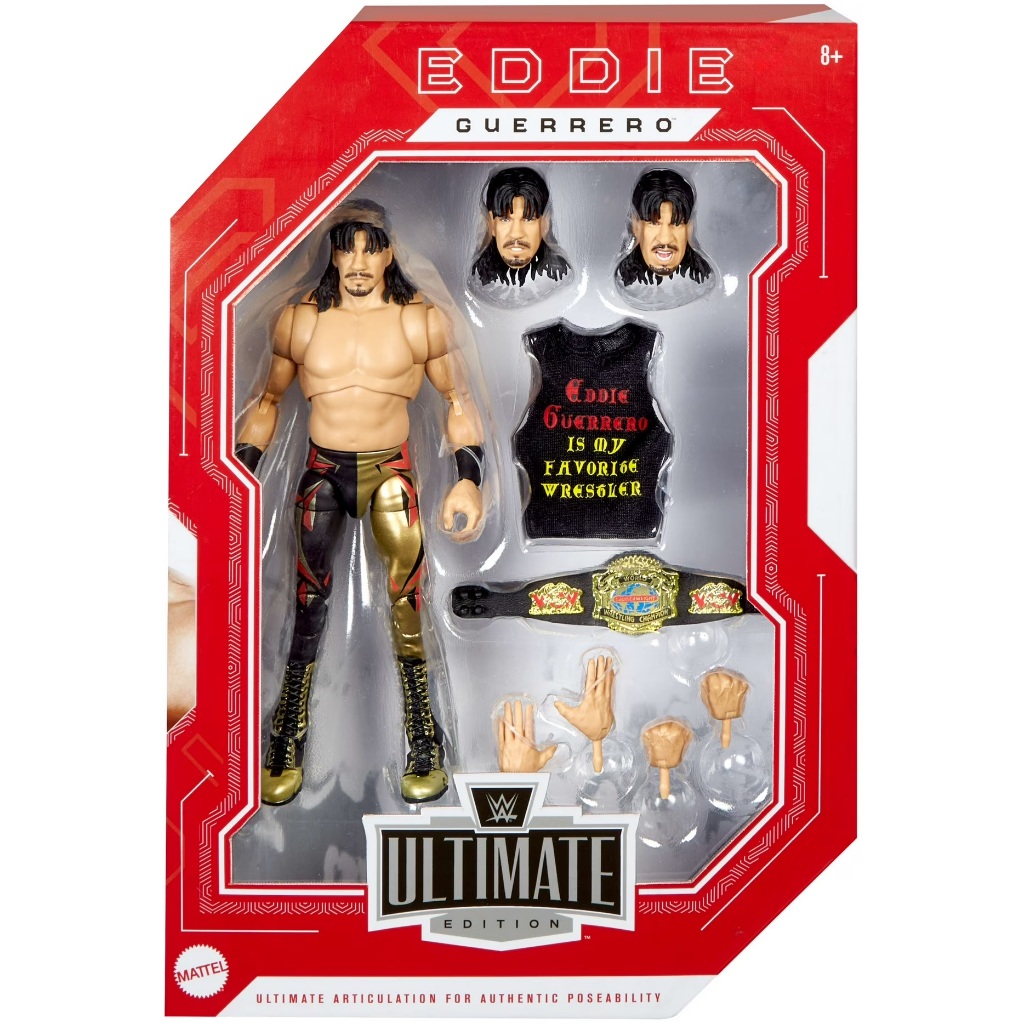 (New – Nguyên Seal) Mô Hình WWE Eddie Guerrero - Ultimate Edition The Monday Night War (Có Ảnh Chụp 