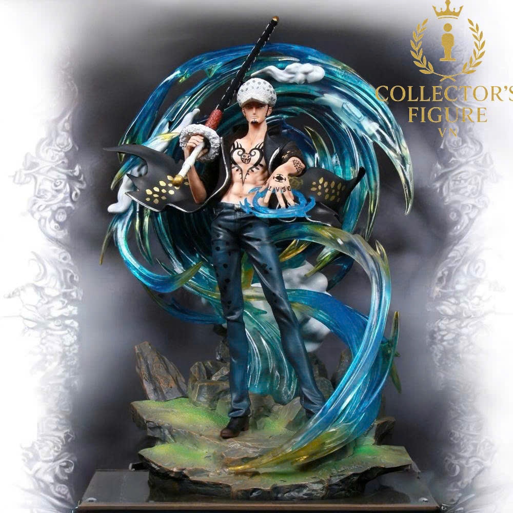 Mô hình Trafalgar Law đế LED Khổng Lồ Siêu đẹp - Law (43cm)