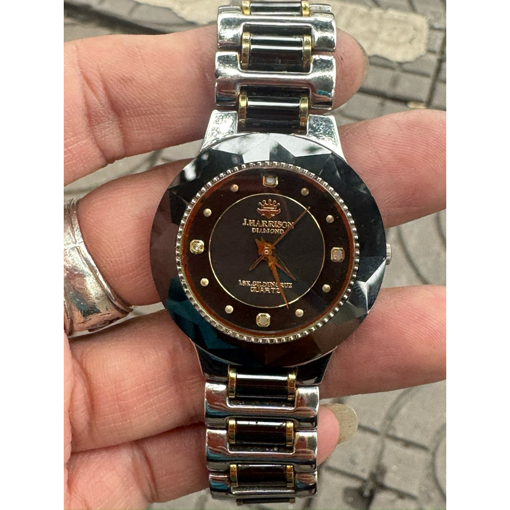 đồng hồ si nhật thương hiệu j. harrison chạy máy pin size 36mm dành cho nam