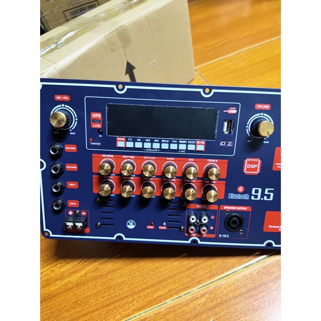 Mạch Loa Kéo 19×38 Cm T550S  Mạch Có Quạt TẢN nhiệt