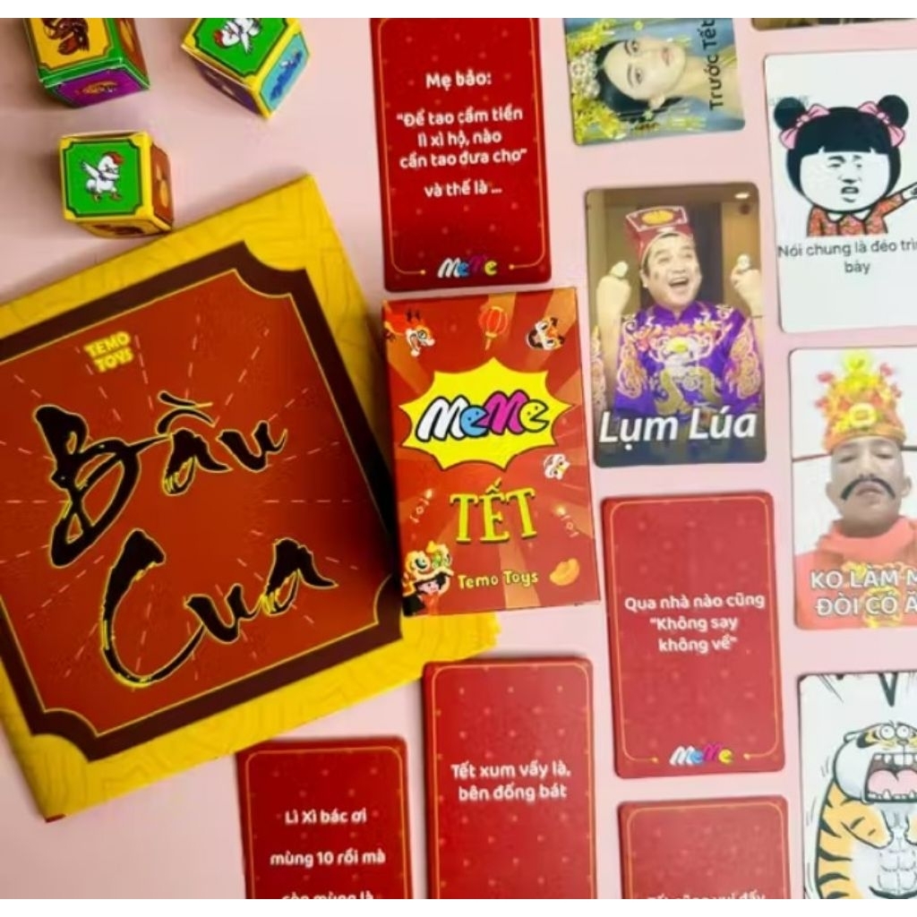 Bộ Bài Meme Boardgame - Meme Hài Hước Chơi Nhóm Cùng Bạn Bè Thẻ Bài Cards