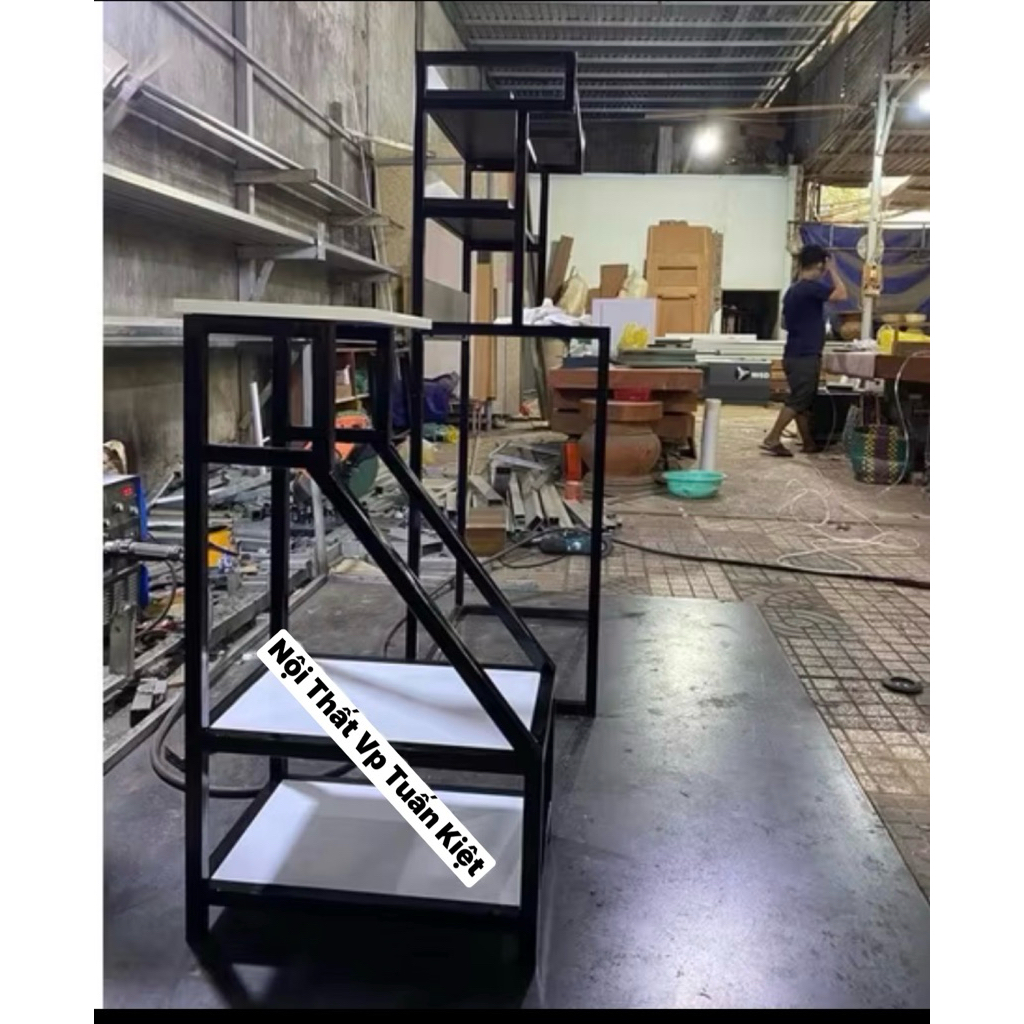 KỆ CPU, KỆ ĐỂ MÁY IN CHÂN SẮT CHẮC CHẮN(hình thật ).