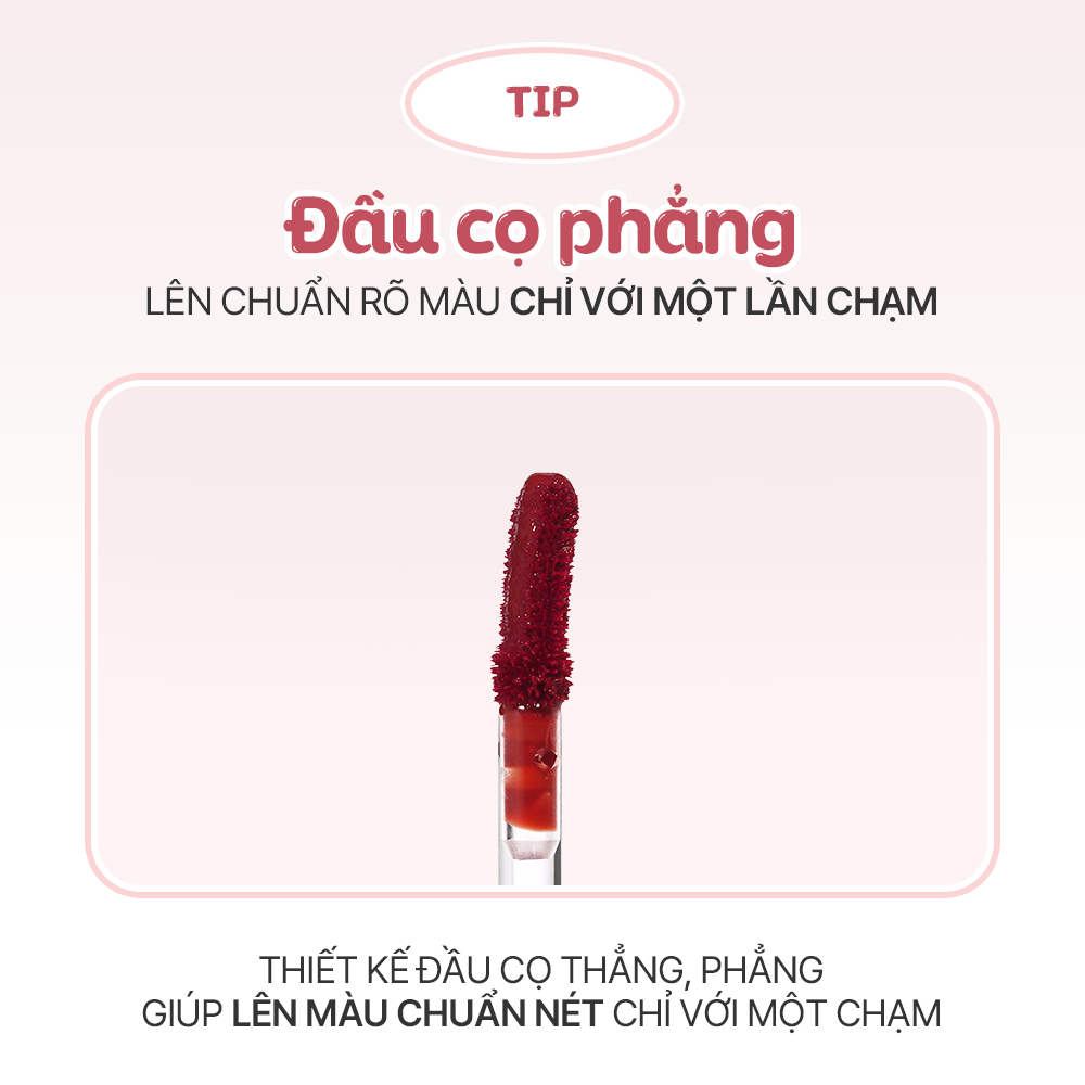 [MUA 2 GIÁ 299K] Son tint bóng lâu trôi, bền màu BBIA Water Fit Tint 4g | BigBuy360 - bigbuy360.vn