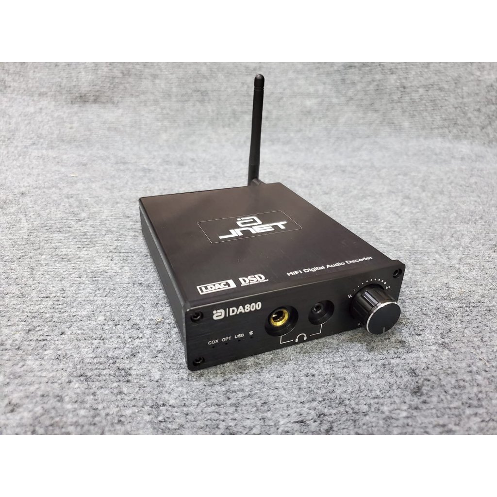 Đầu Giải Mã Âm Thanh Cao Cấp DAC JNET DA800 32bit/384khz Chính Hãng Singapo Tặng kèm dây quang hitac