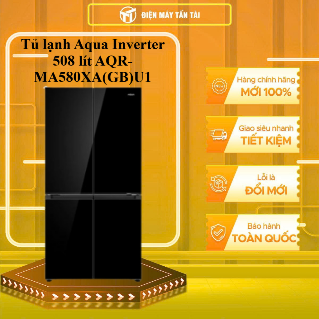 AQR-MA580XA(GB)U1 - Tủ lạnh Aqua Inverter 508 lít AQR-MA580XA(GB)U1 - GIAO TOÀN QUỐC