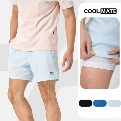 [MUA 2 GIẢM 5%]Quần shorts nam Summer Cool mềm mại, thoáng mát, thấm hút, 7inch 2 lớp Coolmate