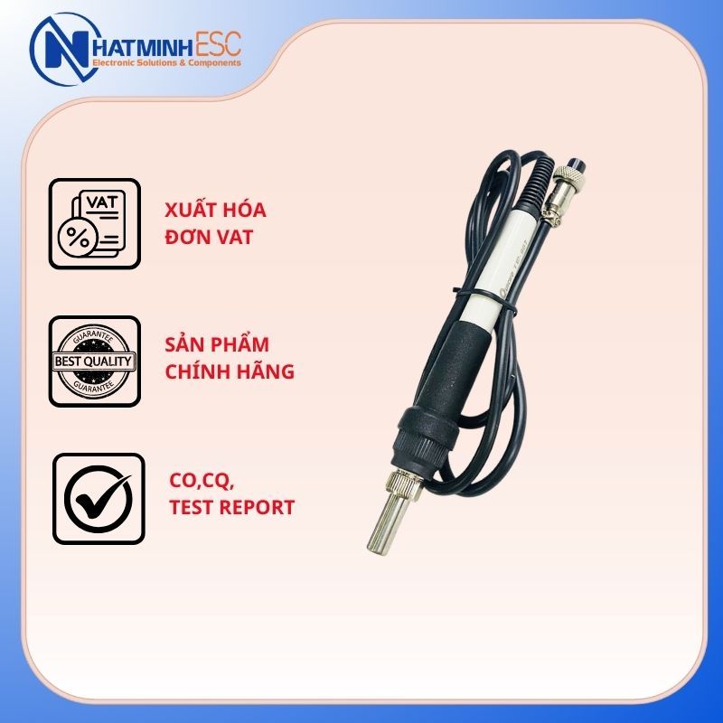 Tay hàn T12-907 QUICKO dùng cho trạm hàn T12-952/ T12-956 (không kèm mũi hàn)