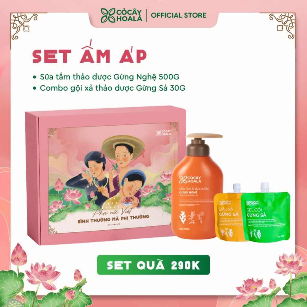 [HỎA TỐC] [SET QUÀ] Set Quà Đặc Biệt Cỏ Cây Hoa Lá "Phụ Nữ Việt - Bình Thường Mà Phi Thường"