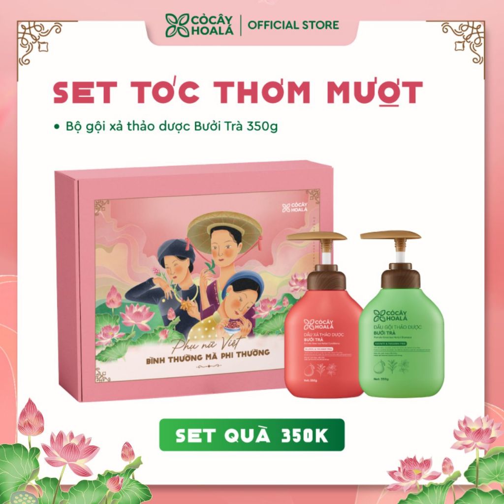 [HỎA TỐC] [SET QUÀ – 350K] Set Quà Chăm Sóc Toàn Diện Cỏ Cây Hoa Lá Dành Tặng Người Thương Kèm Hộp Quà
