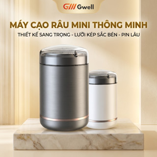 Máy cạo râu mini  bỏ túi đa năng chống nước chuẩn IPX7 6 lưỡi dao kép, cắm sạc USB tiện lợi