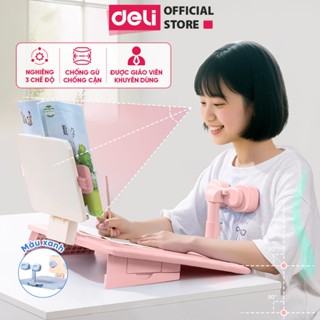 [VOUCHER 60K]Bàn Học Thông Minh Deli Bàn Học Chống Gù 3 Chế Độ 9/12/15° Điều Chỉnh Tư Thế Ngồi Học Chống Gù Chống Cận
