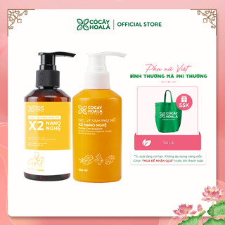 Dung Dịch Vệ Sinh Phụ Nữ Gel X2 Nano Nghệ Cỏ Cây Hoa Lá Chính Hãng Phiên Bản Mới 150ml Làm Sạch Dịu Nhẹ
