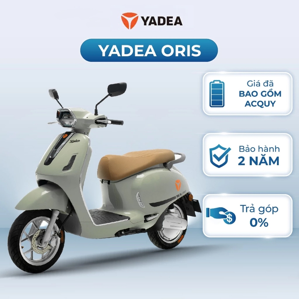 Xe Máy Điện YADEA ORIS - Xe Điện YADEA ORIS - Bảo Hành 2 Năm