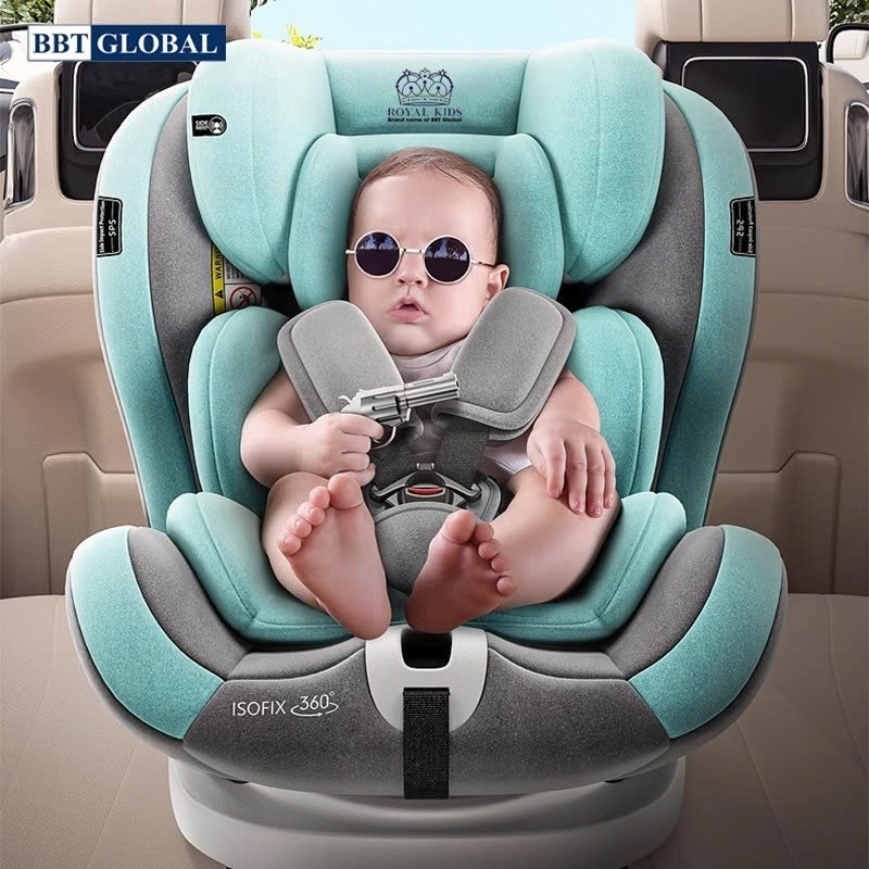 Ghế ngồi ô tô cho bé xoay 360 độ, an toàn cho trẻ sơ sinh GX303 BBT GLOBAL