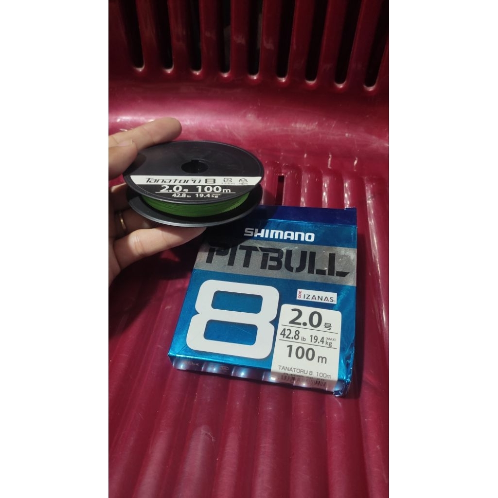 Dây Pe Pitbull x8 Màu Xanh Lá Dài 100m Đủ
