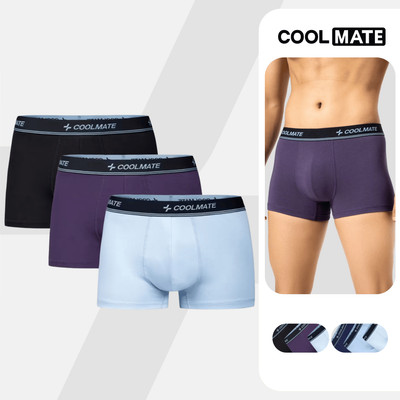 [VOUCHER 50%]Combo Pack 3 Quần Lót Nam Cotton Compact mềm mại, co giãn, thoáng khí, nhanh khô - Coolmate
