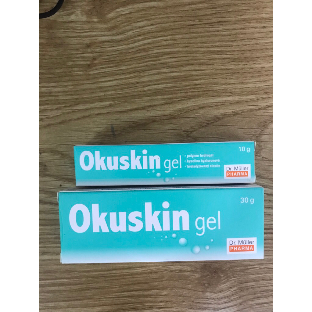 Okuskin Gel bôi lên vết thương Bỏng,Mụn,Rạn da,Côn trùng cắn