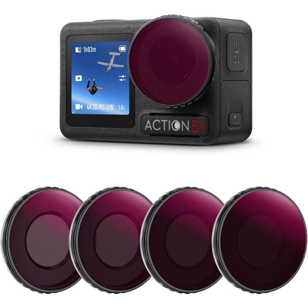 Kính lọc K&F CONCEPT Nano-X DJI Osmo Action 3/4/5 Pro SKU.2362 - DJI Action 3