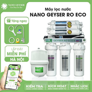 Máy lọc nước tinh khiết Nano Geyser RO ECO 8, Công nghệ lọc tinh khiết, Bổ sung khoáng chất tự nhiên