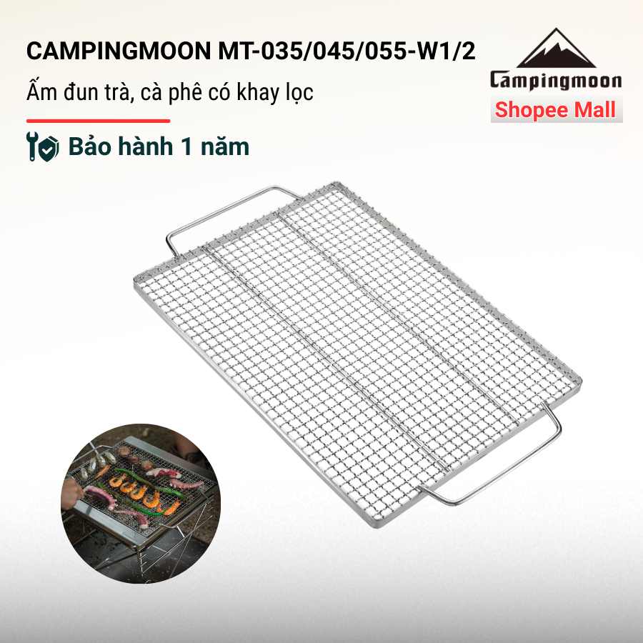 Vỉ nướng inox thay thế Campingmoon MT-035-W2 | MT-045-W2 | MT-055-W2