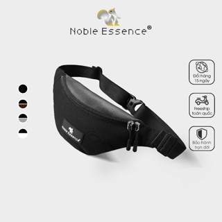 Túi bao tử nam nữ Noble Essence® BST Classic Cross Bag T11 phối da nhiều ngăn đeo bụng, đeo chéo chống thấm nước cao cấp