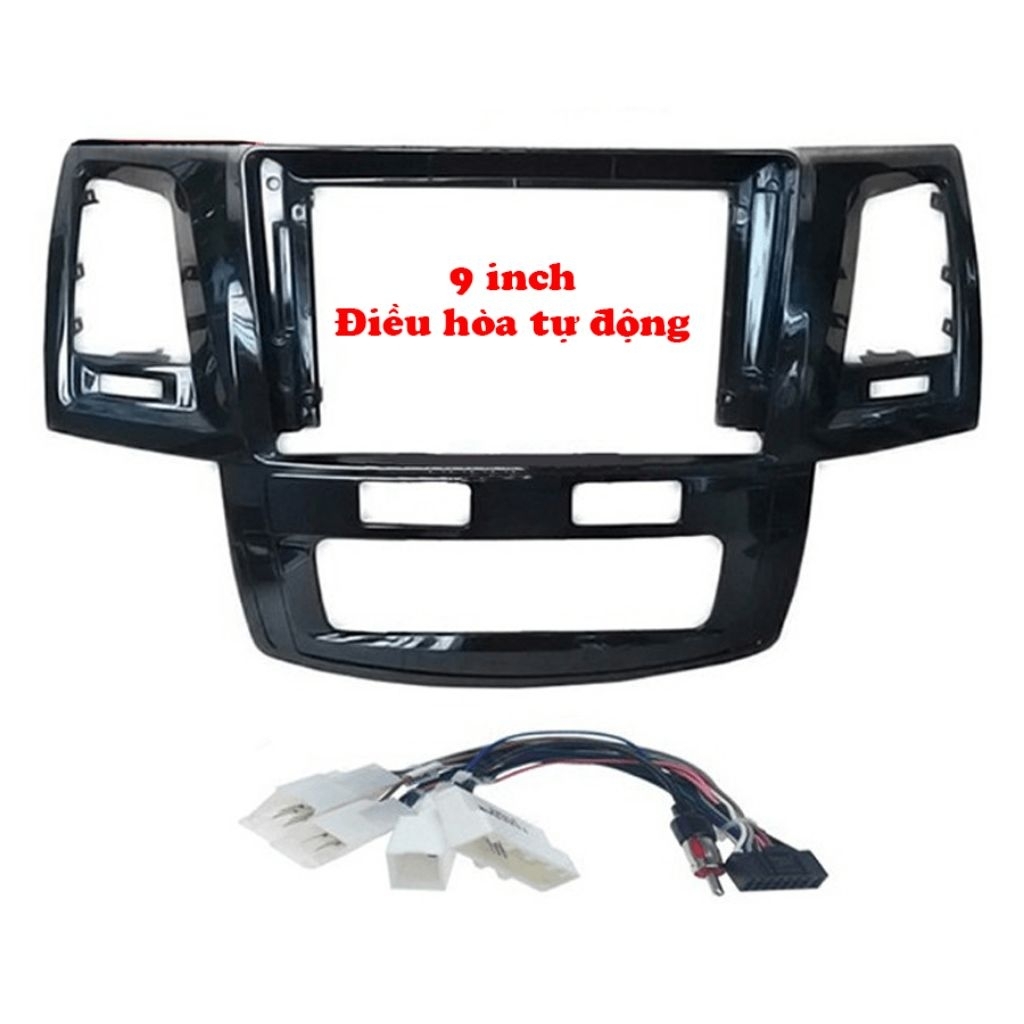 Fortuner 2010 - 2016 ~ Mặt duỡng màn hình Android 9inch dành cho xe toyota Fortuner 2010 - 2016 điều