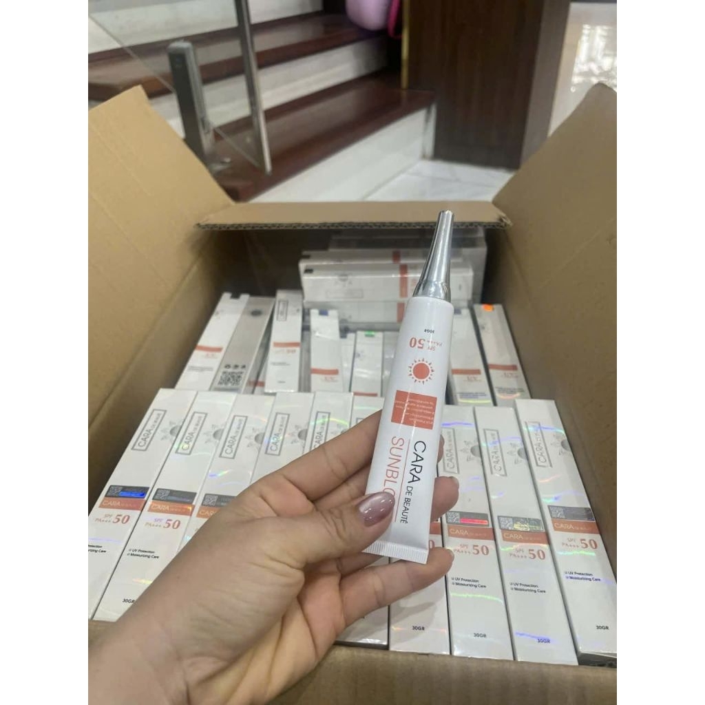 KEM CHỐNG NẮNG CARA DEBEAUTE HÀN QUỐC 30ml bản mới 2026