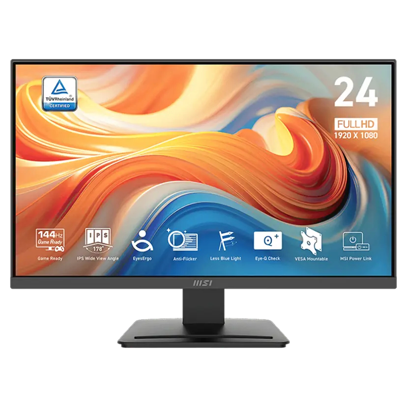 [Chỉ GH tận nơi] Màn hình MSI Pro MP243L E14 23.8 inch Full HD/IPS/144Hz | BigBuy360 - bigbuy360.vn