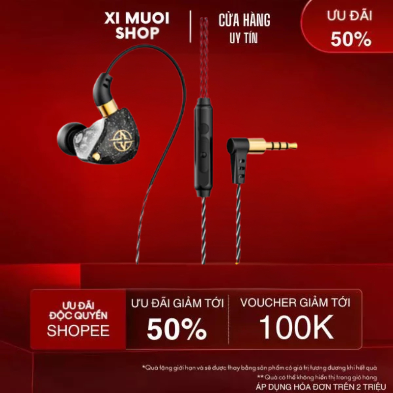 Tai Nghe Gaming, Tai Nghe Chơi Game Nhét Tai S2000 Pro Supper Bass