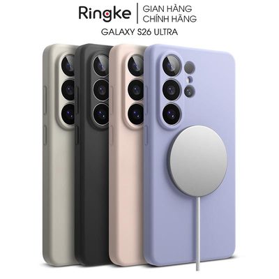 Ốp lưng Samsung Galaxy S26 Ultra RINGKE Silicone Magnetic