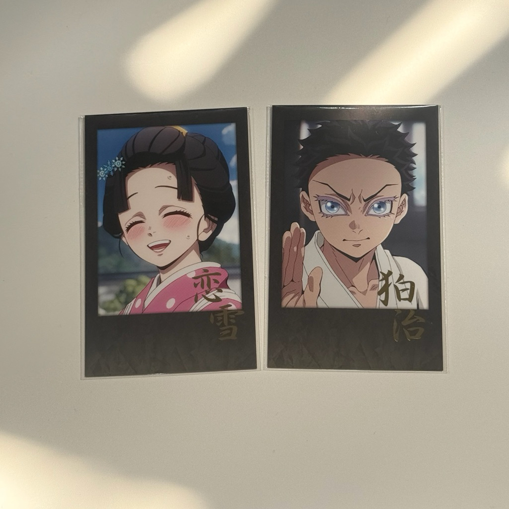 Bromide Đen Cheki-style Xổ Số Hakuji&Koyuki ufotable