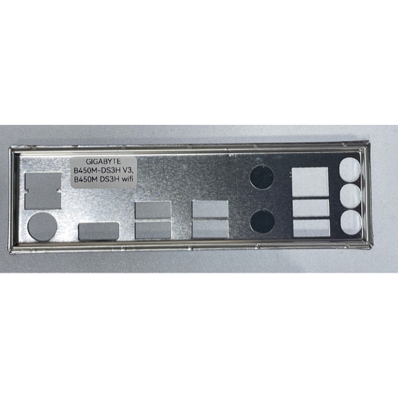 FE chặn main GIGABYTE B450M-DS3H WIFI (Mainboard IO Shield: 428)