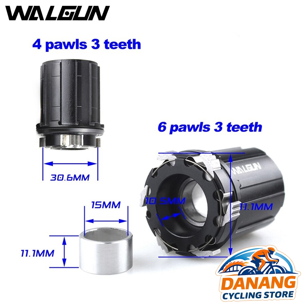 Cối Hub Líp Thả Xe Đạp Ổ Bi Bạc Đạn – Thay ARC/WALGUN/RETROSPEC