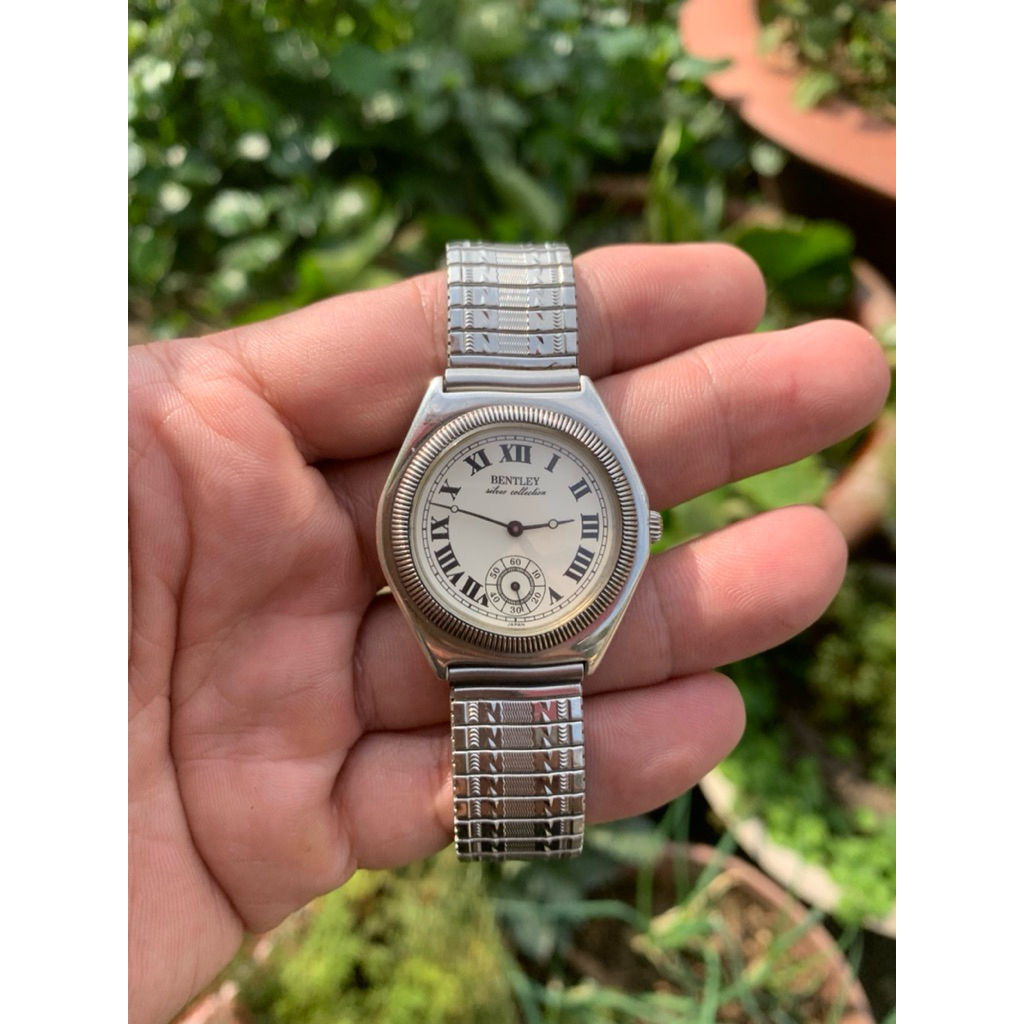 Đồng hồ Benley bạc đúc SV925