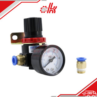 Van giảm áp khí nén - Van Điều Áp Khí Nén AR Series - Van Chỉnh Áp Hơi Kèm Đồng Hồ