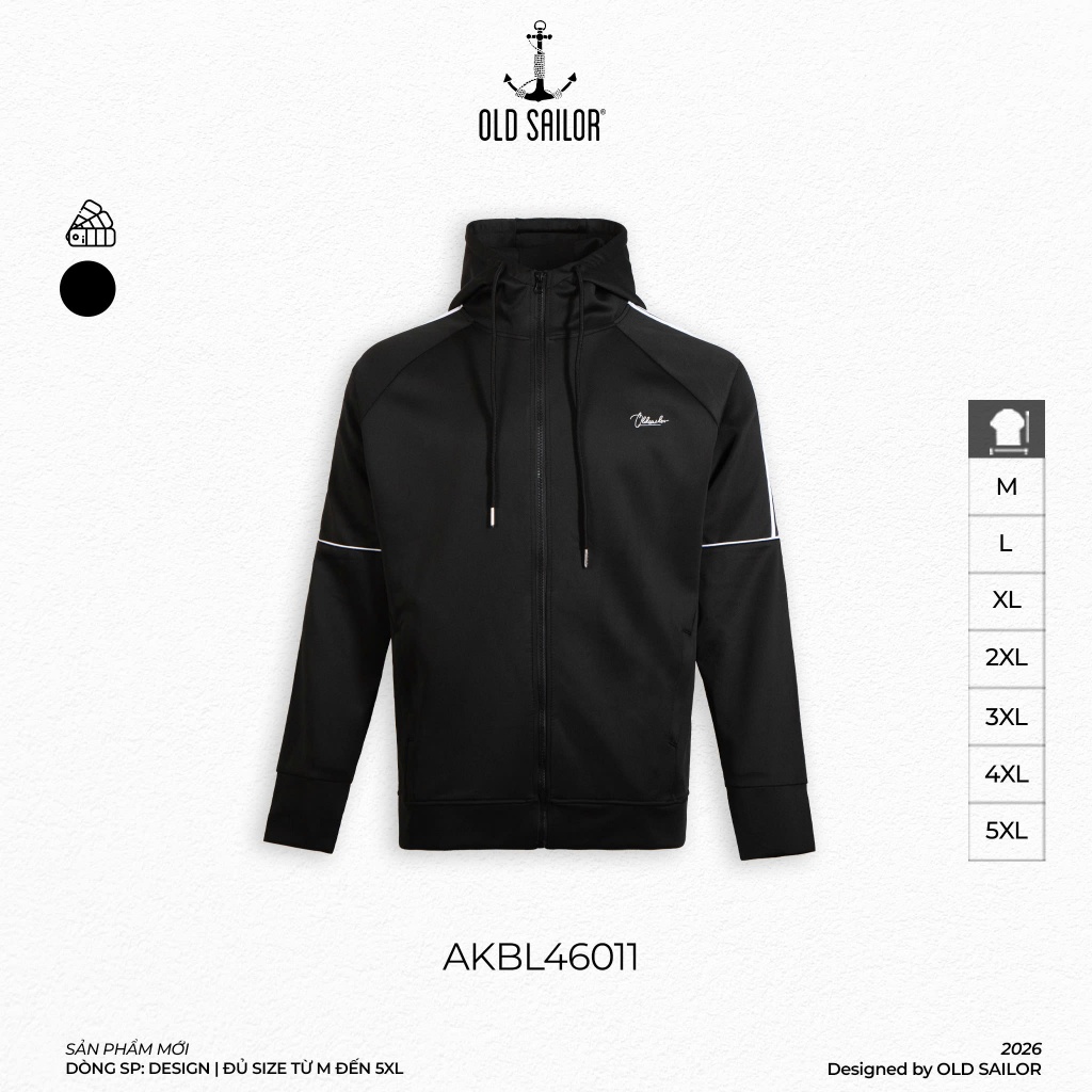 OSL MEN SPORT JACKET 46011 – ÁO KHOÁC NAM BIG SIZE 5XL
