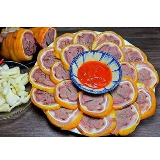 TAI HEO CUỘN BẮP BÒ SIÊU NGON. cuộn 500-700g (giao hoả tốc)