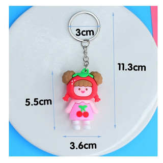 Sỉ 10 móc khoá em bé quả dâu - SP000543