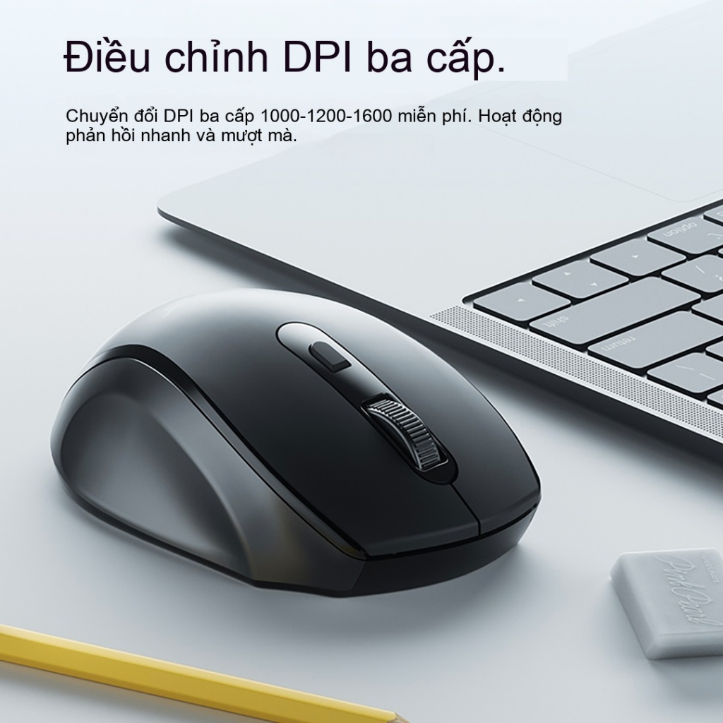 Chuột không dây Acer L173 2.4G dành cho văn phòng, thiết kế công thái học sáu nút, tương thích với nhiều hệ thống. | BigBuy360 - bigbuy360.vn