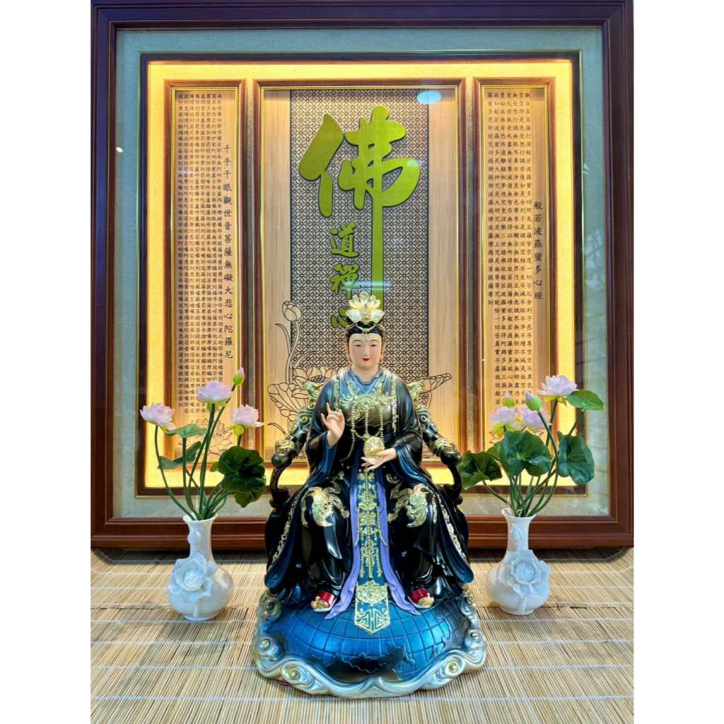 Diêu Trì Địa Mẫu Kim Mẫu cao 40 và 50cm, nhập khẩu, Phật Mẫu Diêu Trì