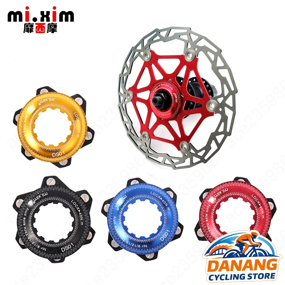 Adapter Chuyển Đĩa Phanh 6 Ốc Sang Center Lock Xe Đạp - Nhãn hiệu miXim