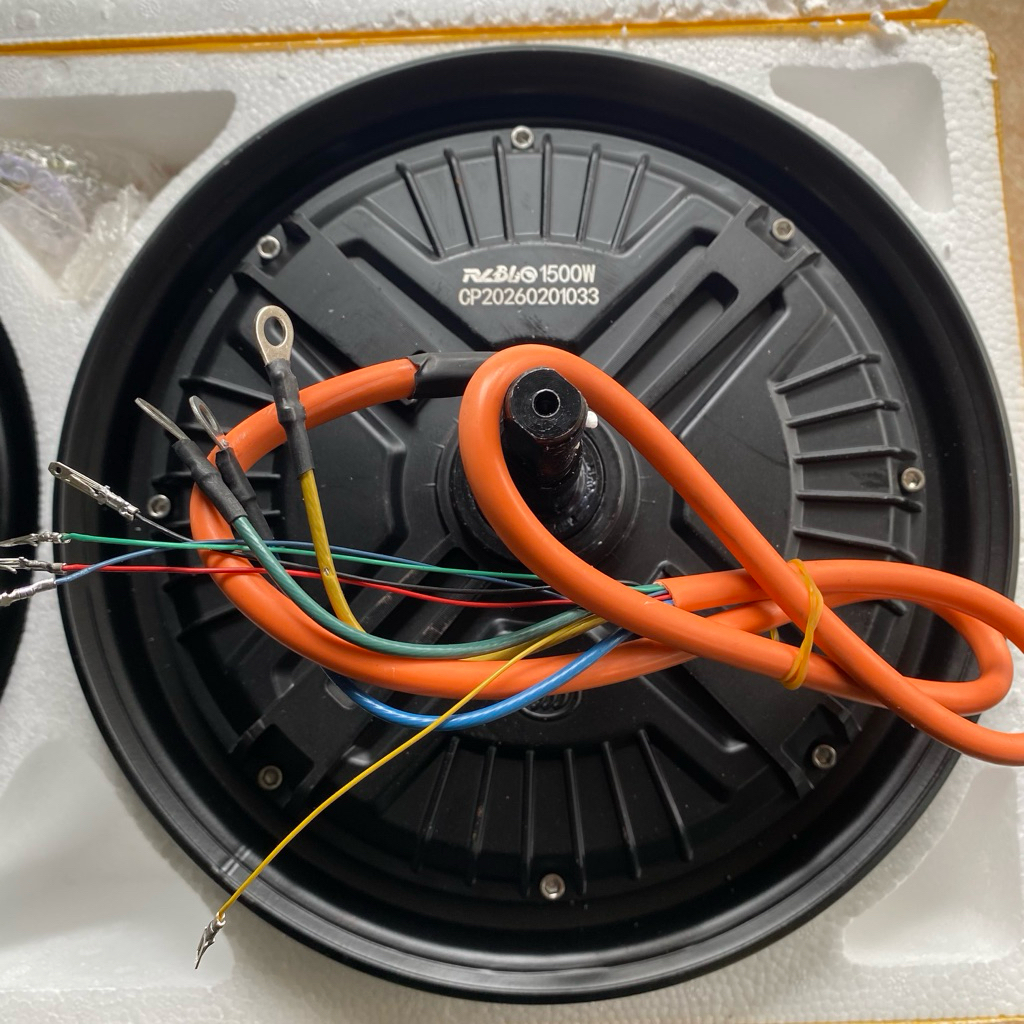 Động cơ 1000w-1500w 60/72v vành 10 lắp xe xmen,M133,vespa có sẵn bát phanh cơ