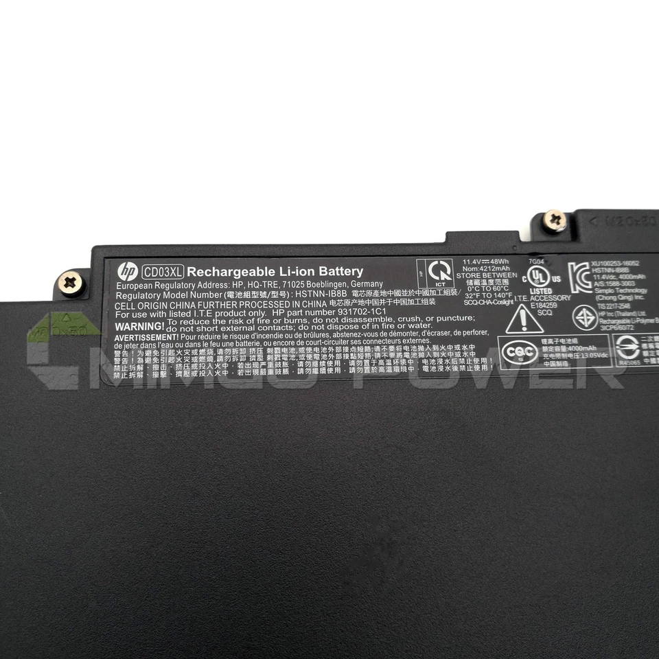 Pin laptop  HP Probook 640 G4 640 G5 645 G4 650 CD03XL