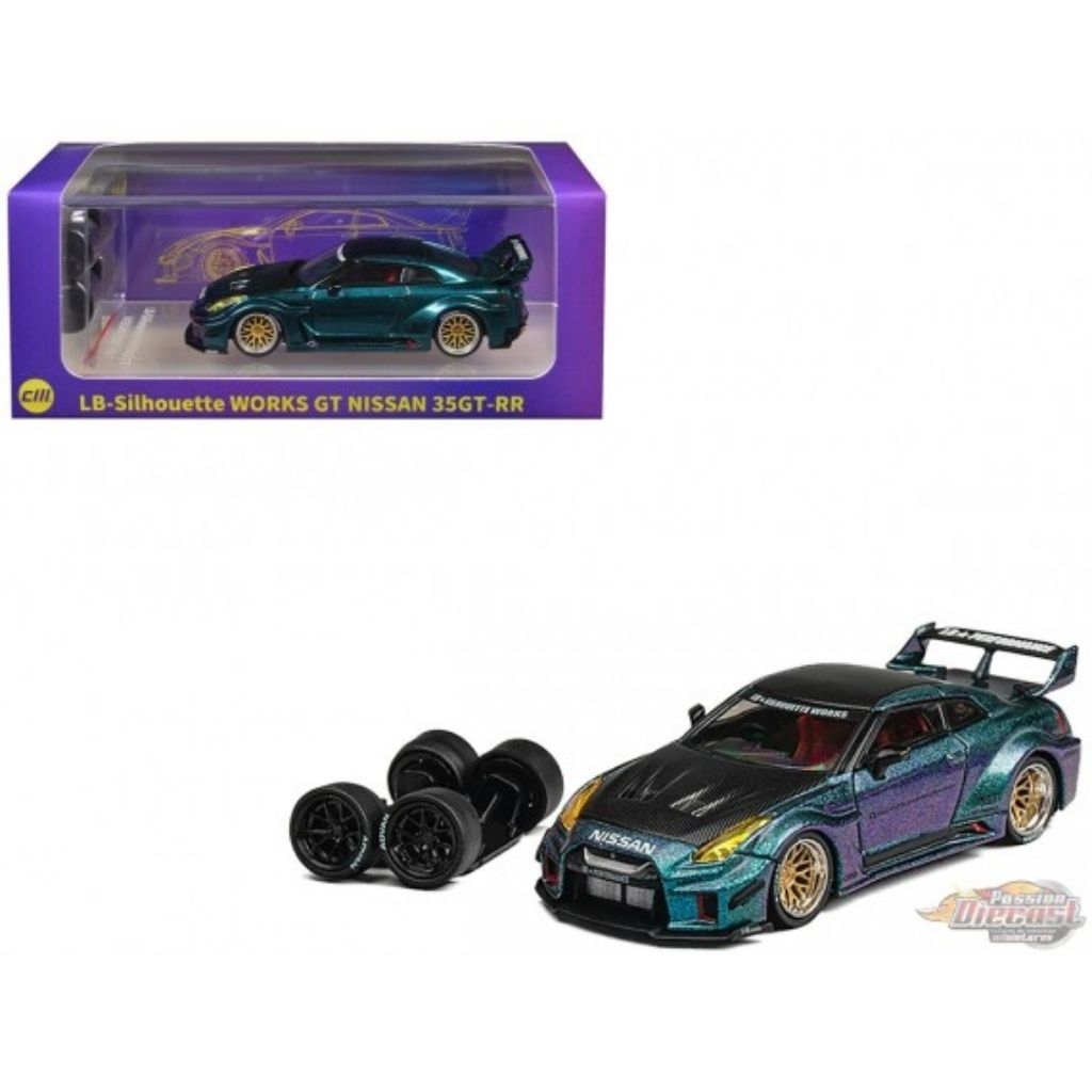 Api Diecast-CM Model 1:64 LB-Silhouette WORKS GT Nissan 35GT-RR